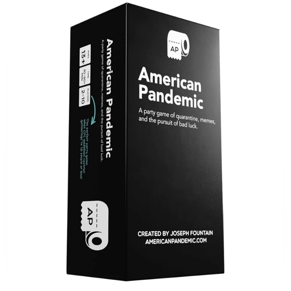 American Pandemic Party Card Game Adults Teens Ages 13 Quarantine Hilarious NEW